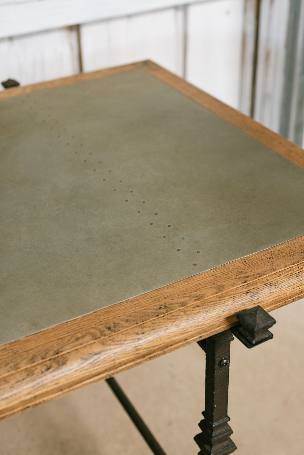 Woodcroft Industrial Cast Iron Table