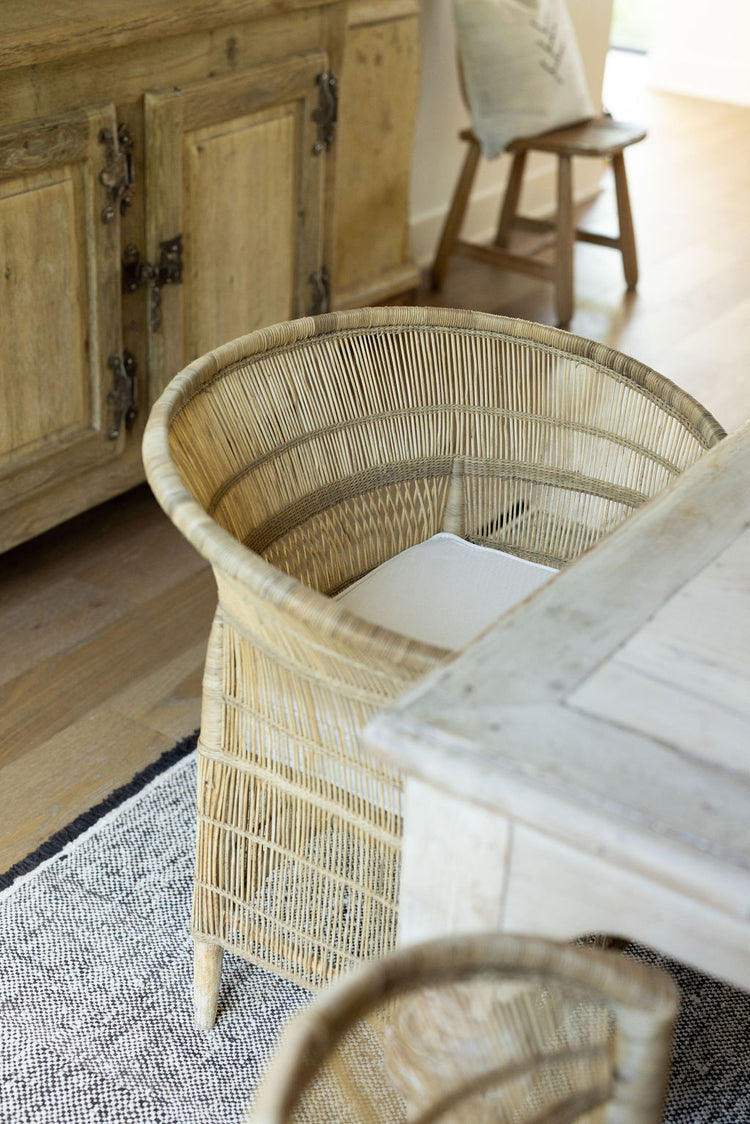 Traditional Malawi Cane Chair
