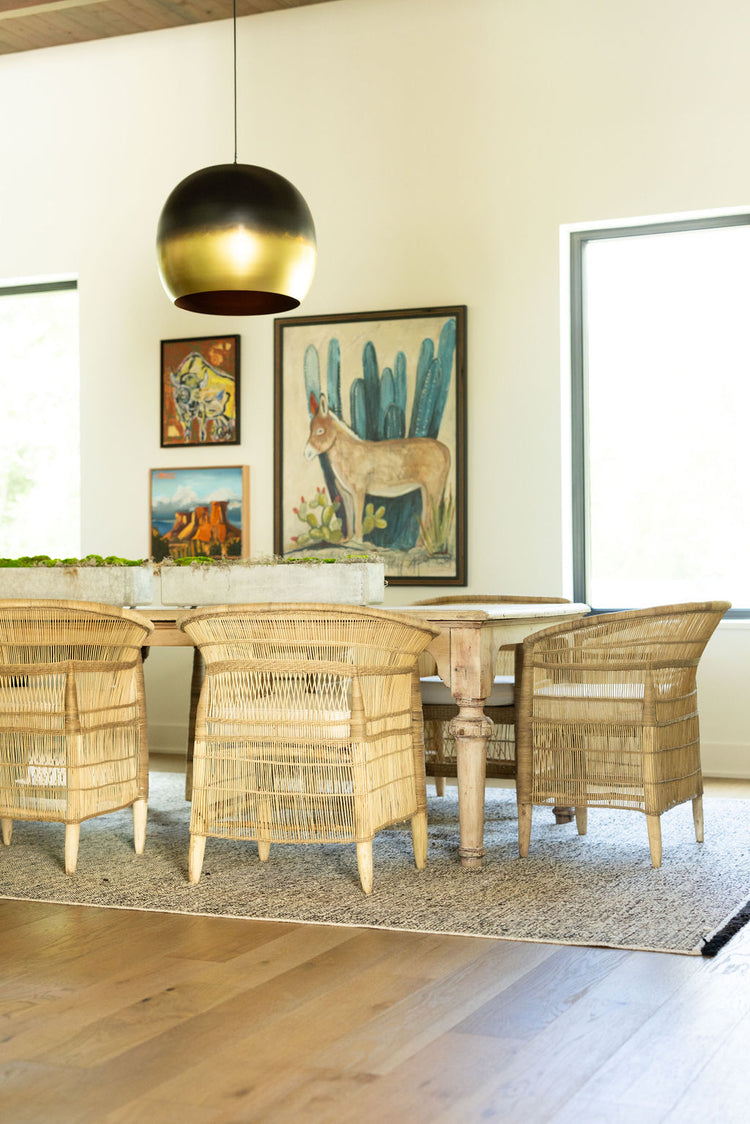 Traditional Malawi Cane Chair
