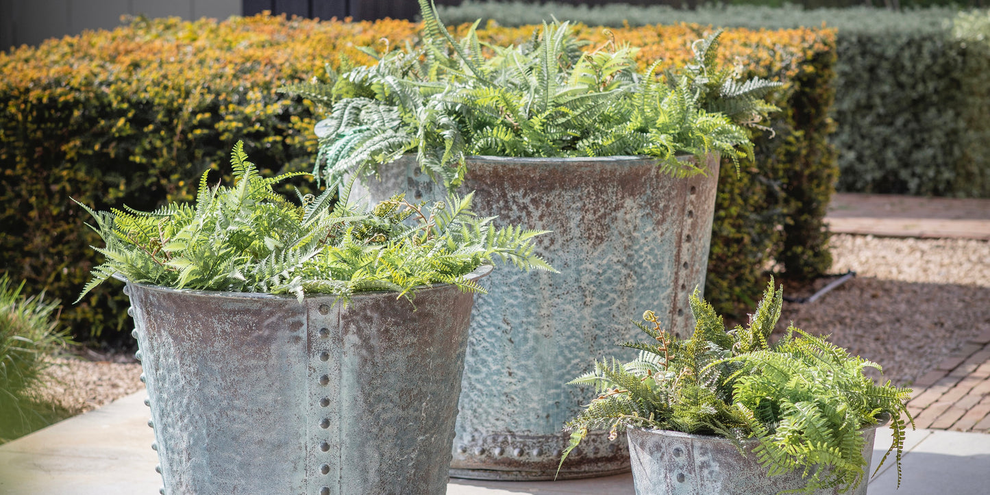 Yarnton Weathered Iron Planter