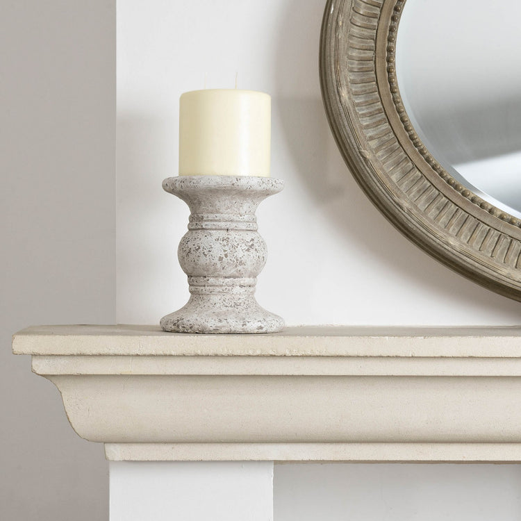 Birkdale Stone Candle Holder