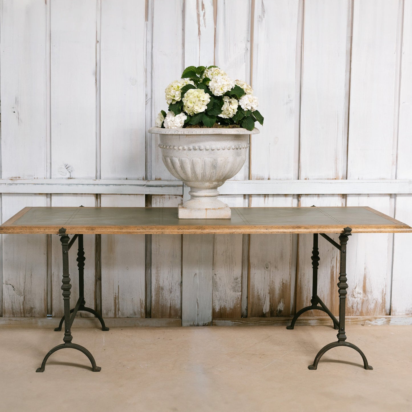 Woodcroft Industrial Cast Iron Table