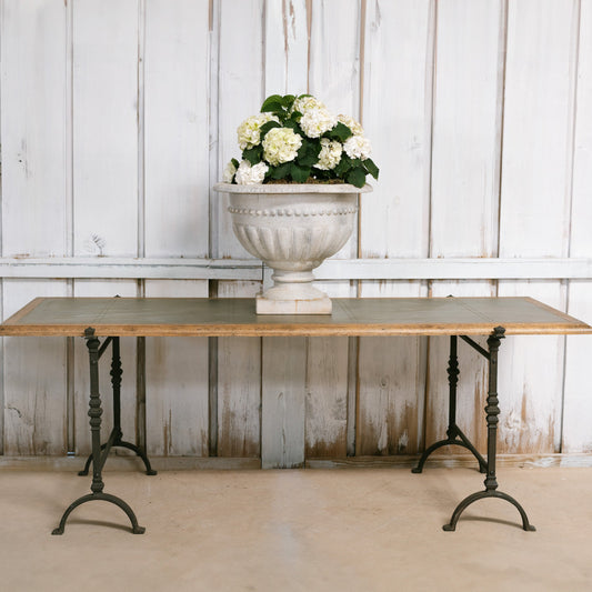 Woodcroft Industrial Cast Iron Table
