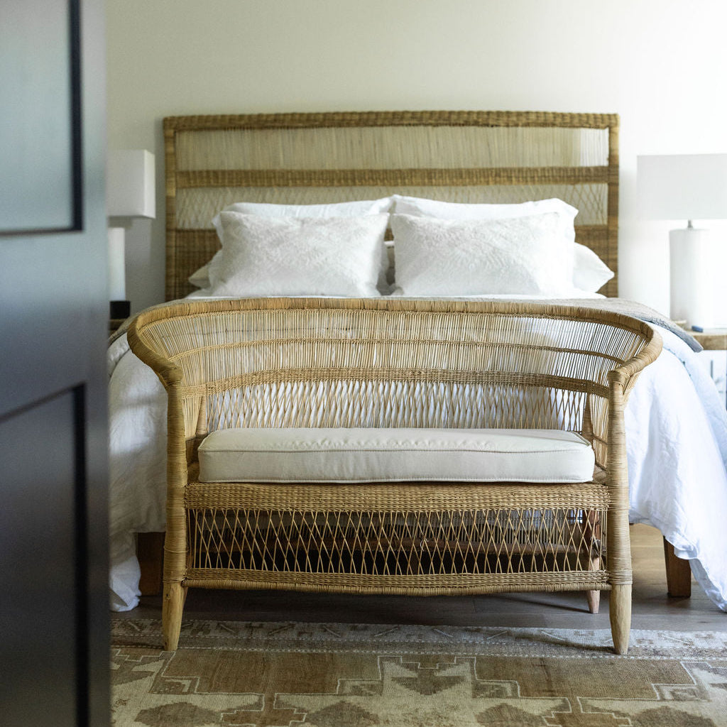 Malawi Two Seater Open Weave Chair