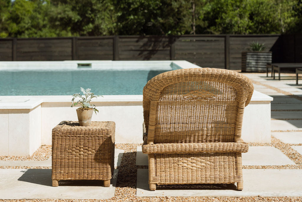 Malawi Classic Cane Lounger