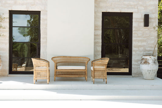 Traditional Malawi Cane Chair