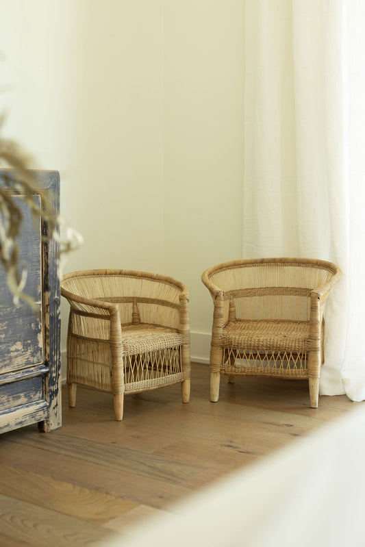 Malawi Traditional Single Kids Chair