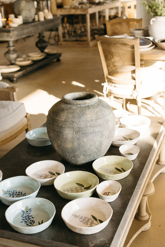 Birkdale Grey Rounded Stone Pot