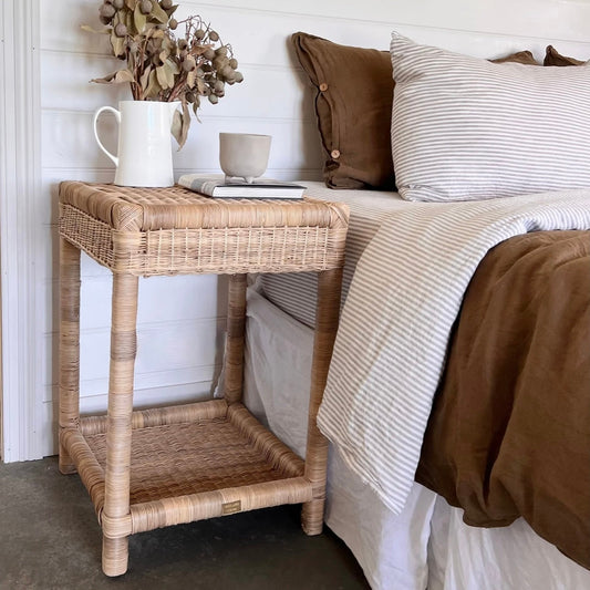 Malawi Tall Bedside Table