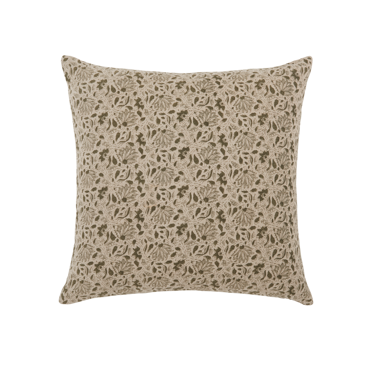 Isha Ocra Sage Pillow 22" x 22"