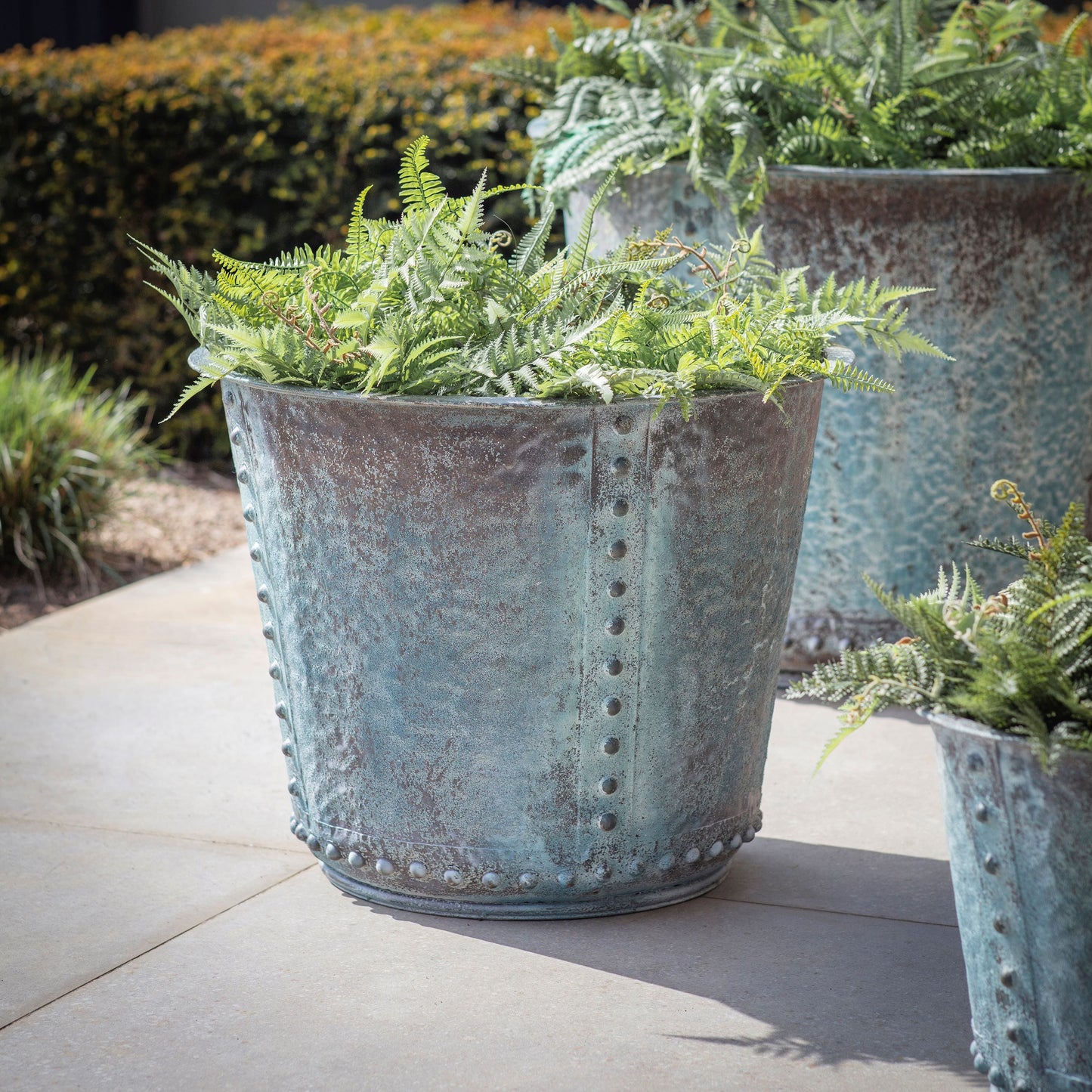 Yarnton Weathered Iron Planter