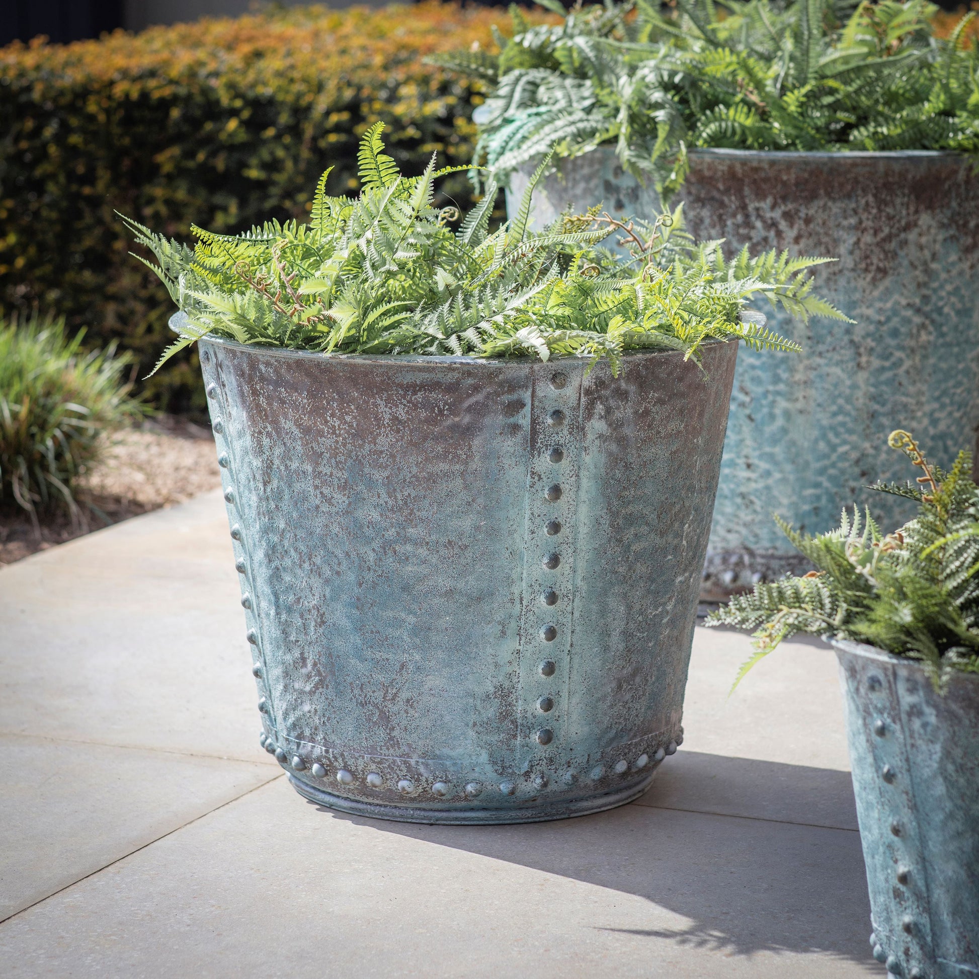Yarnton Weathered Iron Planter