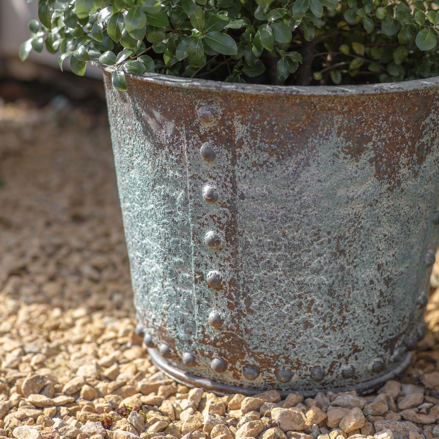 Yarnton Weathered Iron Planter