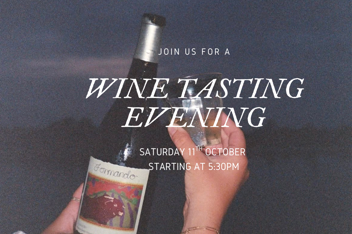Formando Wine Tasting Saturday 11th October 5:30pm - 8pm