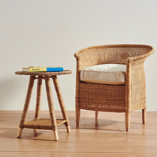 Malawi Closed Weave Traditional Single Chair
