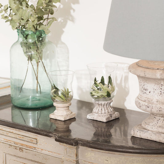 Birkdale Scalloped Stone Hurricane