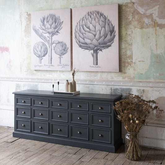 Brookby Set of 2 Canvas Artichoke Wall Art