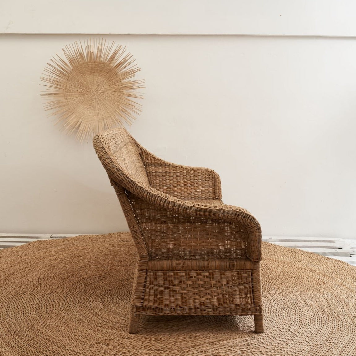 Malawi Classic Closed Weave Triple Seater