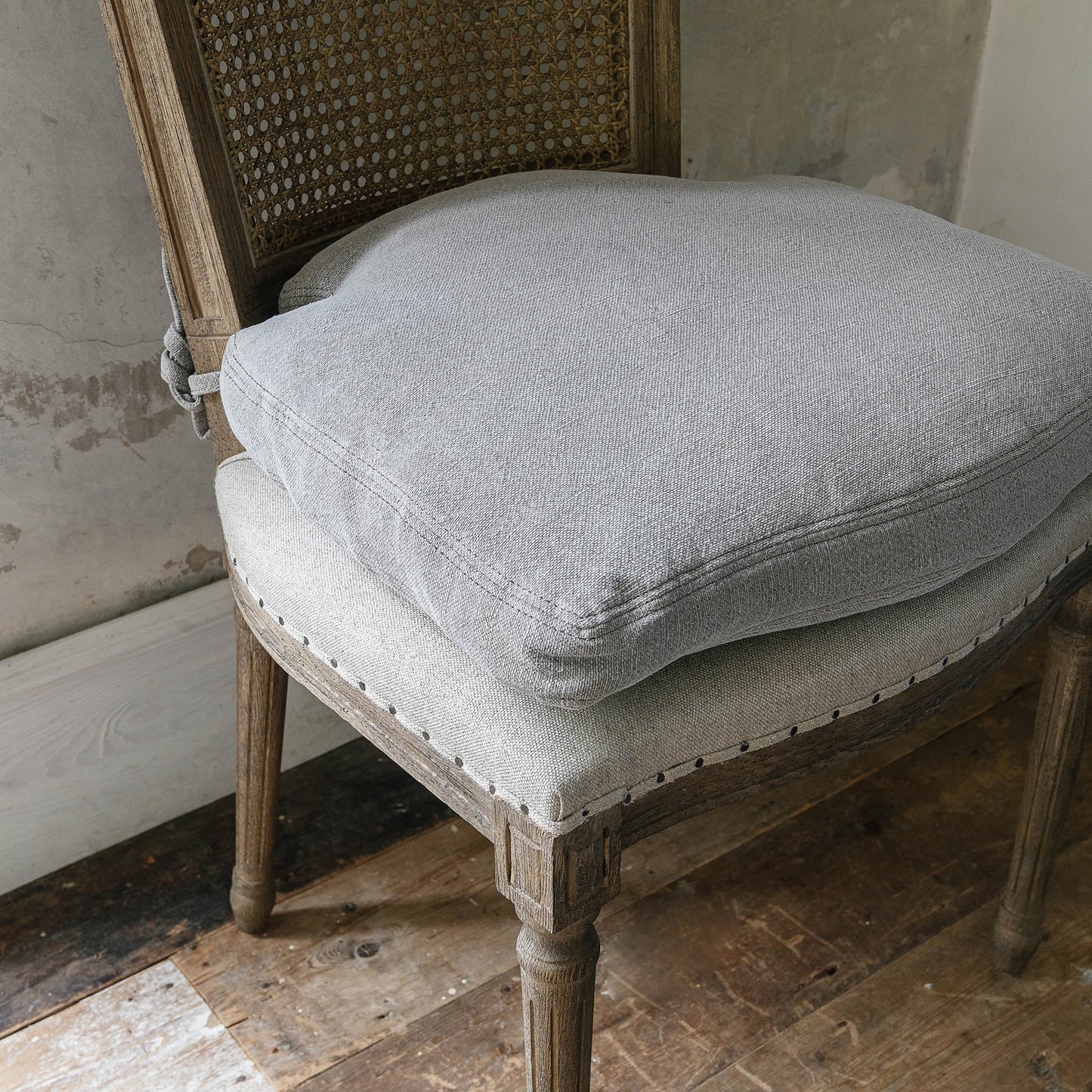 Marlborough Dining Chair with Rock Grey Cushion