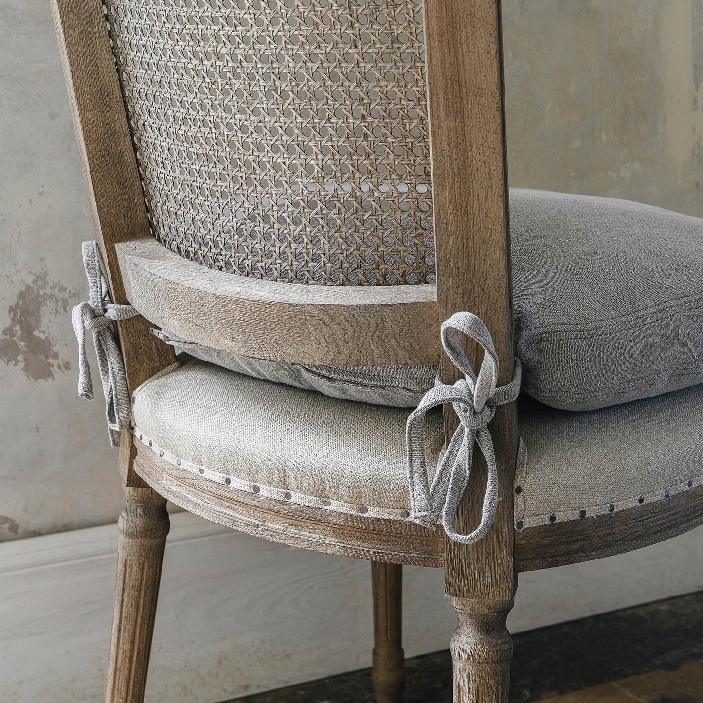 Marlborough Dining Chair with Rock Grey Cushion